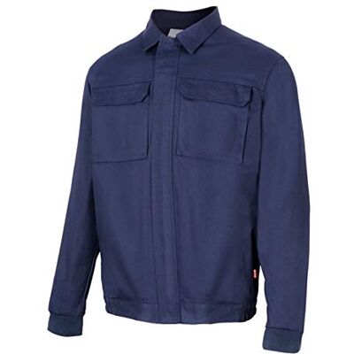 VELILLA 106003 61 56 jas, 100% katoen, maat 56, marineblauw VELILLA 106003 61 56 jas, 100% katoen, maat 56, marineblauw