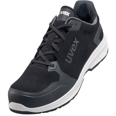 Uvex 1 sport S3-werkschoenen voor dames en heren licht en antislip, zwart, 48 EU Uvex 1 sport S3-werkschoenen voor dames en heren licht en antislip, zwart, 48 EU