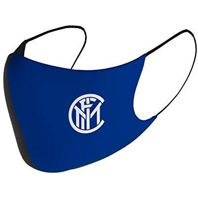 Inter MIROGLIO Unisex masker voor volwassenen, blauw, 18 cm Inter MIROGLIO Unisex masker voor volwassenen, blauw, 18 cm