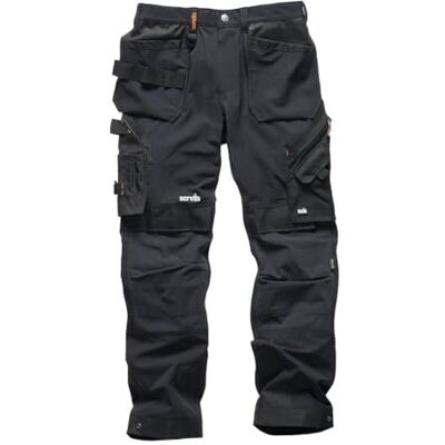 Scruffs Pro Flex Plus Holster Broek Zwart 30S (T54755.1) Scruffs Pro Flex Plus Holster Broek Zwart 30S (T54755.1)