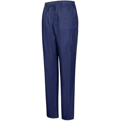 MISEMIYA Gezondheidsbroek unisex gezondheidsuniform medische uniformen werkbroek 8319, Donkerblauw, 4XL MISEMIYA Gezondheidsbroek unisex gezondheidsuniform medische uniformen werkbroek 8319, Donkerblauw, 4XL