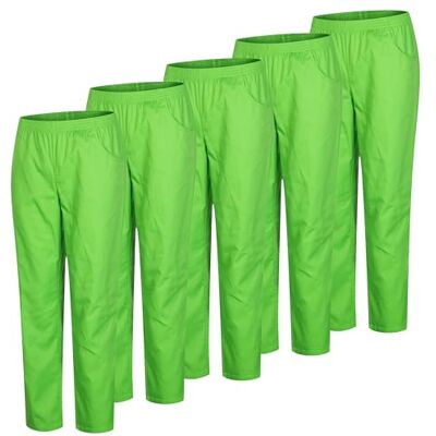 MISEMIYA Uniformes gezondheidsbroek, uniseks, elastische band, 5-8312, Apple Groen, XXL MISEMIYA Uniformes gezondheidsbroek, uniseks, elastische band, 5-8312, Apple Groen, XXL