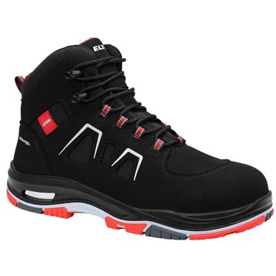 ELTEN uniseks-volwassene Alan Xxtp Black-red Mid Esd S3sIndustriële laars ELTEN uniseks-volwassene Alan Xxtp Black-red Mid Esd S3sIndustriële laars