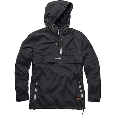 Scruffs Heren Eco Abratect Werkjas Lichtgewicht Waterbestendig Zwart M (T55631) Scruffs Heren Eco Abratect Werkjas Lichtgewicht Waterbestendig Zwart M (T55631)