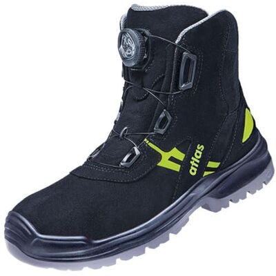 Atlas Veiligheidsschoenen 31400 Flash 8255 Boa ESD zwart/geel 43, zwart geel, 43 EU Atlas Veiligheidsschoenen 31400 Flash 8255 Boa ESD zwart/geel 43, zwart geel, 43 EU
