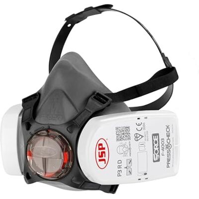 JSP Force 8-halfmasker met druk om te controleren, P3-filter (BHT0A3-0L5-N00) JSP Force 8-halfmasker met druk om te controleren, P3-filter (BHT0A3-0L5-N00)
