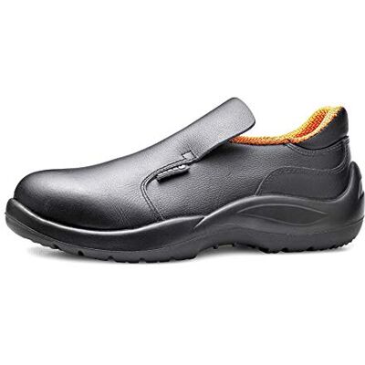 Base Protection Chlor N veiligheidsschoenen voor dames en heren, zwart/oranje, maat 43 Base Protection Chlor N veiligheidsschoenen voor dames en heren, zwart/oranje, maat 43