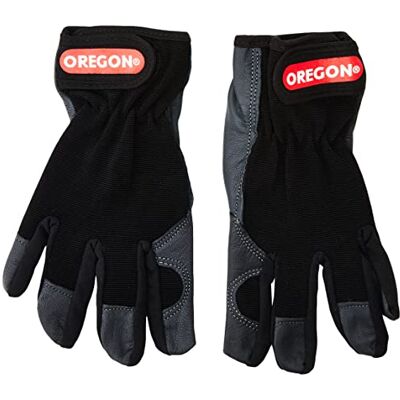 Oregon Leren Werkhandschoenen, Stretch Leren Handschoenen met Verstelbare Pols & Stoffen Mesh, Binnen & Buiten, PBM Handschoenen voor Dames & Heren, Heavy Duty Tuinhandschoenen Maat Groot Oregon Leren Werkhandschoenen, Stretch Leren Handschoenen met Verstelbare Pols & Stoffen Mesh, Binnen & Buiten, PBM Handschoenen voor Dames & Heren, Heavy Duty Tuinhandschoenen Maat Groot