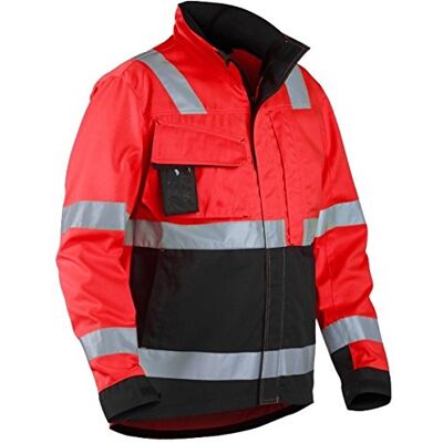 BLÅKLÄDER Blaklader 40641811 HOOGVISKOSE JAS, rood/zwart, maat XL BLÅKLÄDER Blaklader 40641811 HOOGVISKOSE JAS, rood/zwart, maat XL