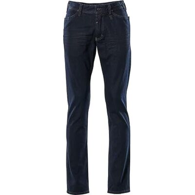 Mascot Unisex shirt, gewassen donkerblauw denim, W32L34 Mascot Unisex shirt, gewassen donkerblauw denim, W32L34