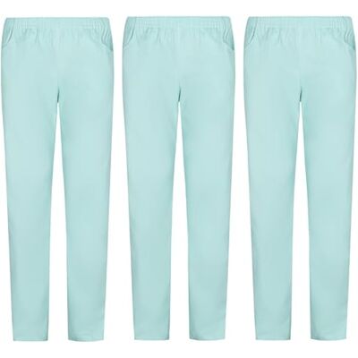 MISEMIYA 3-pack uniseks broek gezondheidsuniform medische uniformen werkbroek, Turkoois, M MISEMIYA 3-pack uniseks broek gezondheidsuniform medische uniformen werkbroek, Turkoois, M