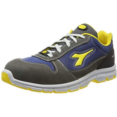 UTILITY DIADORA Unisex Run Low S3 SRC ESD, Grigio Castello Blu Insegna, 46 EU UTILITY DIADORA Unisex Run Low S3 SRC ESD, Grigio Castello Blu Insegna, 46 EU