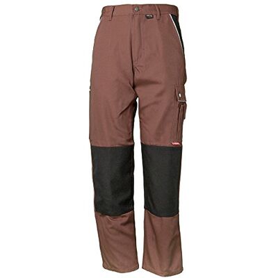 Planam werkbroek "Canvas 320" maat 54, bruin/zwart, 2126054 Planam werkbroek "Canvas 320" maat 54, bruin/zwart, 2126054