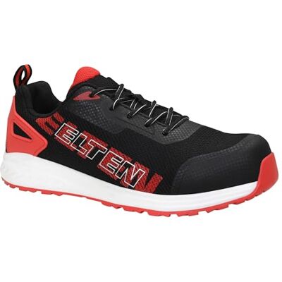 ELTEN uniseks-volwassene Batis Black-red Low Esd S1plIndustriële laars ELTEN uniseks-volwassene Batis Black-red Low Esd S1plIndustriële laars