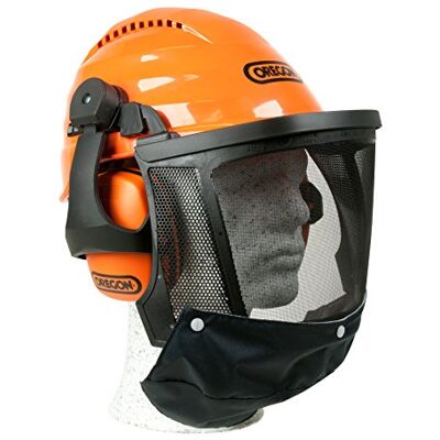 Oregon Waipoua hoofdbescherming/beschermhelm combinatie, stoot- en krasbestendig ABS – helm, geavanceerde gezichtsbescherming en optimale geluidsdemping, wasbare zweeTBand, SNR-waarde: 27 dB Oregon Waipoua hoofdbescherming/beschermhelm combinatie, stoot- en krasbestendig ABS – helm, geavanceerde gezichtsbescherming en optimale geluidsdemping, wasbare zweeTBand, SNR-waarde: 27 dB