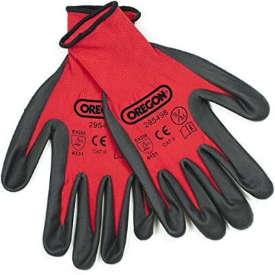 Oregon Rode Werkhandschoenen, Stretch Nylon Gecoate Nitril Handschoenen, Binnen & Buiten, PBM Handschoenen voor Dames & Heren, Heavy Duty Tuinhandschoenen Maat Extra Groot Oregon Rode Werkhandschoenen, Stretch Nylon Gecoate Nitril Handschoenen, Binnen & Buiten, PBM Handschoenen voor Dames & Heren, Heavy Duty Tuinhandschoenen Maat Extra Groot