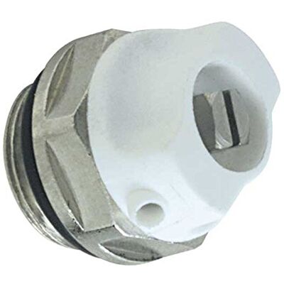 BOUTTE Boutté OC15N ontluchter voor radiatoren, vierkant, 4 nikkelen, 05 x 10 cm, draaibaar, zilverkleurig BOUTTE Boutté OC15N ontluchter voor radiatoren, vierkant, 4 nikkelen, 05 x 10 cm, draaibaar, zilverkleurig