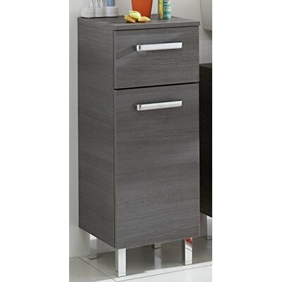 Pelipal Badkamerkast Quickset 352 in grafiet structuur dwars, 30 cm breed, onderkast met 1 deur, 1 lade en 1 legplank Pelipal Badkamerkast Quickset 352 in grafiet structuur dwars, 30 cm breed, onderkast met 1 deur, 1 lade en 1 legplank