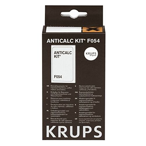 Lagostina Krups Zakjes ontkalkingsmiddel x2 + waterhardheidsstrip F054001B