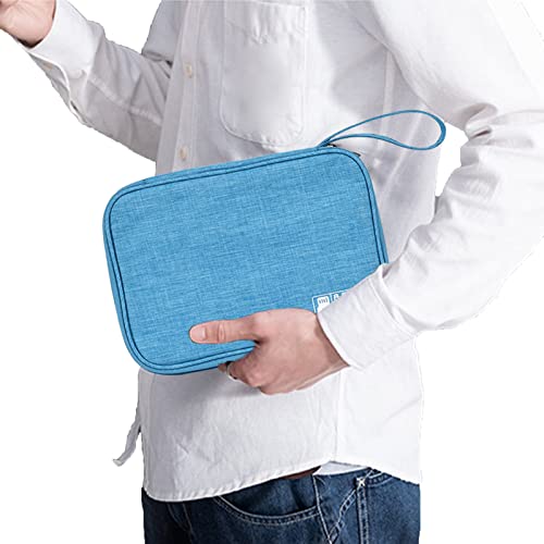 Pacienjo Elektronische accessoiretas Tas voor Draagbare Kabel Organizer,Elektronische Accessoires Gadget Big Bag voor USB-kabel, SD-kaart, Harde Schijf