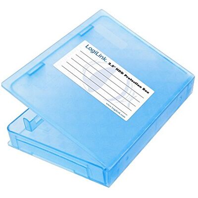Logilink UA0131 harde schijf beschermhoes voor 1x 6,4 cm (2,5 inch) HDD, blauw Logilink UA0131 harde schijf beschermhoes voor 1x 6,4 cm (2,5 inch) HDD, blauw