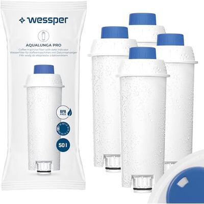 WESSPER DLSC002 Waterfilter - Waterfilter voor koffiezetapparaten WESSPER DLSC002 Waterfilter - Waterfilter voor koffiezetapparaten