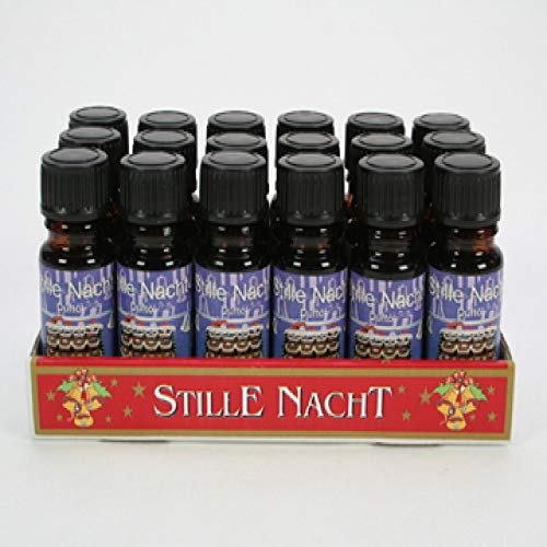 Unbekannt Geurolie aroma-olie kamergeurolie 10 ml lampolie geurlampen kerstgeur geurolie aroma-olie kamergeurolie ca. 46 verschillende geurnoten (stille nacht, 12 stuks)