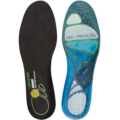 Sidas Cushioning Gel Memory inlegzolen/sport, meerkleurig, 35 EU Sidas Cushioning Gel Memory inlegzolen/sport, meerkleurig, 35 EU