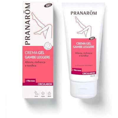Pranarom Circularom gel crème bio etherische oliën van cade, veldmunt, geranium, kalmeert, verfrist en verkwikt, bevordert de doorbloeding en biedt een circulatiecomfort, 100 ml. Pranarom Circularom gel crème bio etherische oliën van cade, veldmunt, geranium, kalmeert, verfrist en verkwikt, bevordert de doorbloeding en biedt een circulatiecomfort, 100 ml.