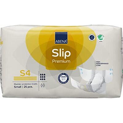 ABENA Slip Premium All-in-One incontinentiepads voor mannen en vrouwen, eco-gelabelde incontinentiepads voor dames, incontinentiepads voor heren klein 4, 60-85 cm taille, 2200 ml absorptievermogen, ABENA Slip Premium All-in-One incontinentiepads voor mannen en vrouwen, eco-gelabelde incontinentiepads voor dames, incontinentiepads voor heren klein 4, 60-85 cm taille, 2200 ml absorptievermogen,