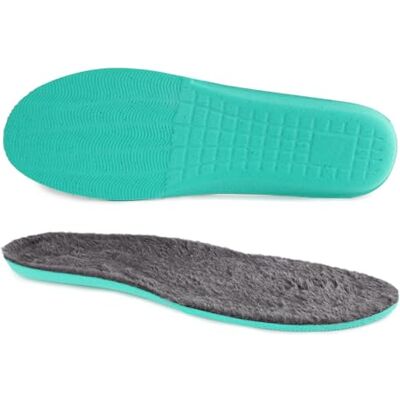 riemot Warme Fleece Inlegzolen voor Dames en Heren, Zachte Thermo Winterzolen voor Laarzen, Werkschoenen en Ruime Schoenen,Grijs 38 EU riemot Warme Fleece Inlegzolen voor Dames en Heren, Zachte Thermo Winterzolen voor Laarzen, Werkschoenen en Ruime Schoenen,Grijs 38 EU