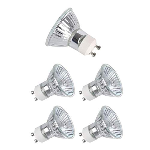 Lidylinashop Hallogen Lamp Led Halogeen Lampen Gu 10 Led-lampen Gu10 Gloeilampen Gu 10 Gloeilampen Nachtlampje Lampen Gloeilampen Gu10 Gu10 Halogeenlampen 50w,5pack