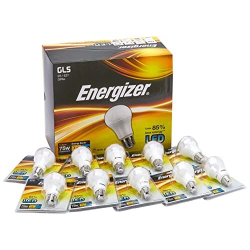 Energizer Energiezuinige LED GLS 1060LM E27 2700K warm licht (pak van 10 stuks)
