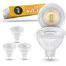 Luxari GU5.3 LED Lamp [5x] MR16 LED Gelijkwaardig aan 50W Halogeen Lamp LED Lamp 5W 420lm GU 5.3 LED Spot met 2700K warm wit [Energie-efficiëntieklasse A+]