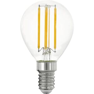 Eglo E14 ledlamp, dimbaar, druppelvorm, druppellamp voor retroverlichting, 7 watt, 806 lumen, warmwit, 2700 K, Edison-lamp P45, diameter 4,5 cm Eglo E14 ledlamp, dimbaar, druppelvorm, druppellamp voor retroverlichting, 7 watt, 806 lumen, warmwit, 2700 K, Edison-lamp P45, diameter 4,5 cm