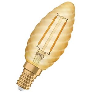 OSRAM Lamps OSRAM LED lamp   Lampvoet: E14   Warm wit   2400 K   1,50 W   Vintage 1906 LED [Energie-efficiëntieklasse A++]