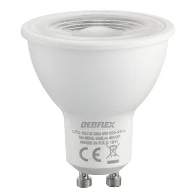 DEBFLEX 600475 LED COB GU10 4000K 5W DEBFLEX 600475 LED COB GU10 4000K 5W
