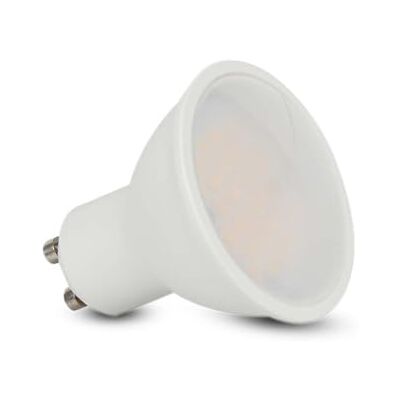 WatioWave GU10 spot met 4,5 W van glad kunststof, ideaal voor het verlichten van elke ruimte met zijn heldere licht van 6500 K. Stralingshoek van 110° voor een optimale lichtverdeling. WatioWave GU10 spot met 4,5 W van glad kunststof, ideaal voor het verlichten van elke ruimte met zijn heldere licht van 6500 K. Stralingshoek van 110° voor een optimale lichtverdeling.