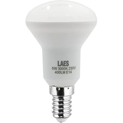 LAES LED reflectorlamp E14 5 Watt wit 50 x 86 mm LAES LED reflectorlamp E14 5 Watt wit 50 x 86 mm