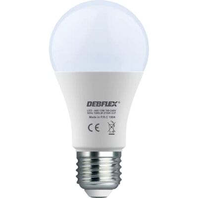 DEBFLEX 600435 LED-lamp A60 E27, 2700 Kelvin DEBFLEX 600435 LED-lamp A60 E27, 2700 Kelvin