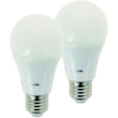 Xanlite Set van 2 A60 LED-lampen E27 klassiek Xanlite Set van 2 A60 LED-lampen E27 klassiek