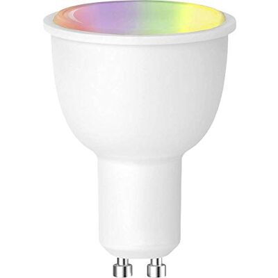 Swisstone Smart Wifi ledlamp, GU10 (380 lumen, 4,5 watt), multicolor (RGB), spraakbesturbaar, compatibel met app, werkt met Amazon Alexa en Google Home, SH 360 Swisstone Smart Wifi ledlamp, GU10 (380 lumen, 4,5 watt), multicolor (RGB), spraakbesturbaar, compatibel met app, werkt met Amazon Alexa en Google Home, SH 360
