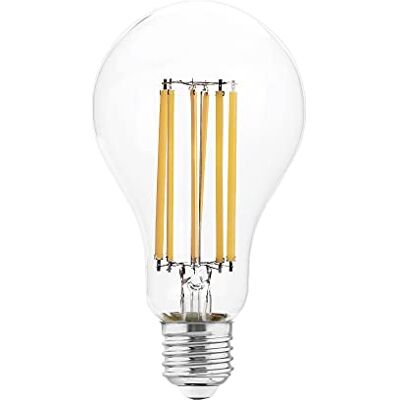 Garza ® Decoratieve standaard led-gloeilamp, warm licht 2700 K, fitting E27, 18 W, 2500 lumen. Garza ® Decoratieve standaard led-gloeilamp, warm licht 2700 K, fitting E27, 18 W, 2500 lumen.