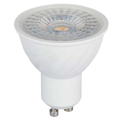 WatioWave 6 W GU10 Spot, kunststof, chip, 3000 K, 110 'D WatioWave 6 W GU10 Spot, kunststof, chip, 3000 K, 110 'D