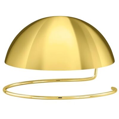 Eglo Decoratieve verblindingsbescherming, accessoires voor G95-lampen, opsteekbare gloeilampen, verblindingsbescherming van staal in messing, glanzend, Ø 9,7 cm Eglo Decoratieve verblindingsbescherming, accessoires voor G95-lampen, opsteekbare gloeilampen, verblindingsbescherming van staal in messing, glanzend, Ø 9,7 cm