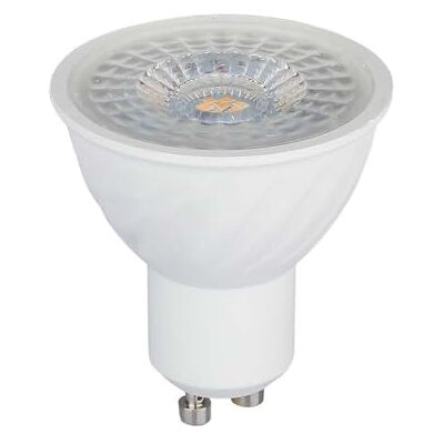 V-TAC PRO VT-247 Samsung GU10 SMD 6W warm witte 3000K LED spotlight lamp SKU 21192 V-TAC PRO VT-247 Samsung GU10 SMD 6W warm witte 3000K LED spotlight lamp SKU 21192