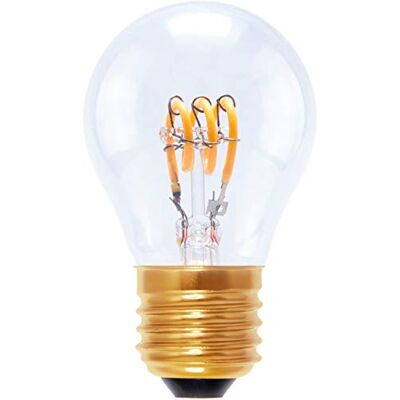 Segula LED mini gloeilamp gebogen helder E27 2.7W (9W) dimbaar 50525 Segula LED mini gloeilamp gebogen helder E27 2.7W (9W) dimbaar 50525