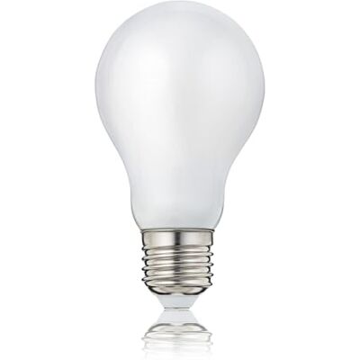 Hellum 206210 Led-gloeilamp A60, E27, 7W, komt overeen met 53 watt, 680 lumen, mat, A++, warmwit 2700 K, 330 ° stralingshoek, 25000 uur, binnen en buiten, glas, 7 W, 6 x 6 x 11 cm Hellum 206210 Led-gloeilamp A60, E27, 7W, komt overeen met 53 watt, 680 lumen, mat, A++, warmwit 2700 K, 330 ° stralingshoek, 25000 uur, binnen en buiten, glas, 7 W, 6 x 6 x 11 cm