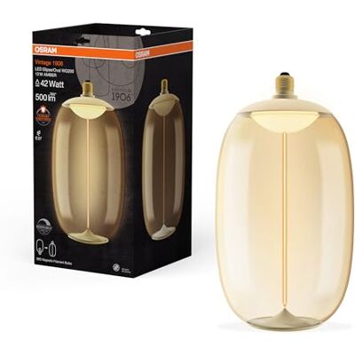 LEDVANCE LED-filamentlamp Ellips DIM Amber 500lm LEDVANCE LED-filamentlamp Ellips DIM Amber 500lm