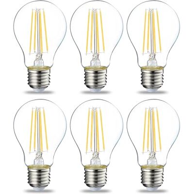Amazon Basics - LED Lamp - Warm wit - 806 lumen - Niet dimbaar Amazon Basics - LED Lamp - Warm wit - 806 lumen - Niet dimbaar